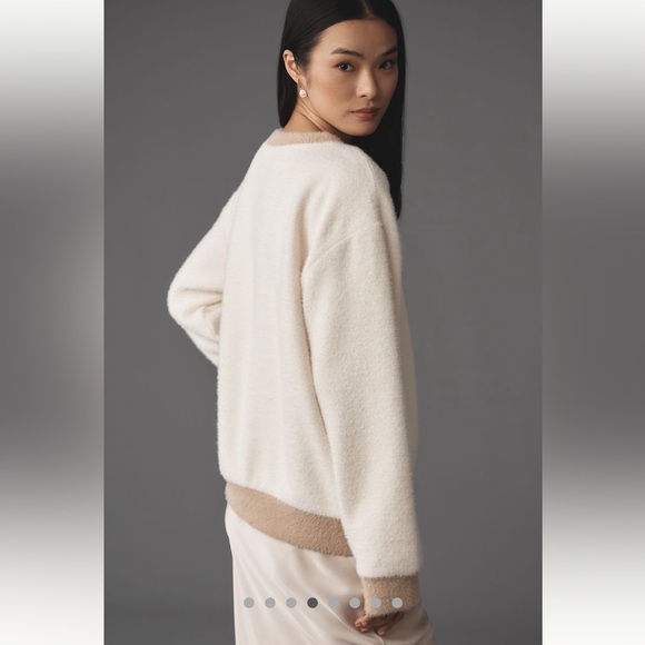 Anthropologie Maeve Cozy Ringer Sweatshirt - Picture 3 of 16